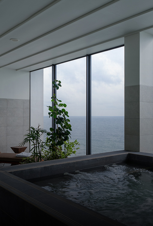 Sauna and Jacuzzi