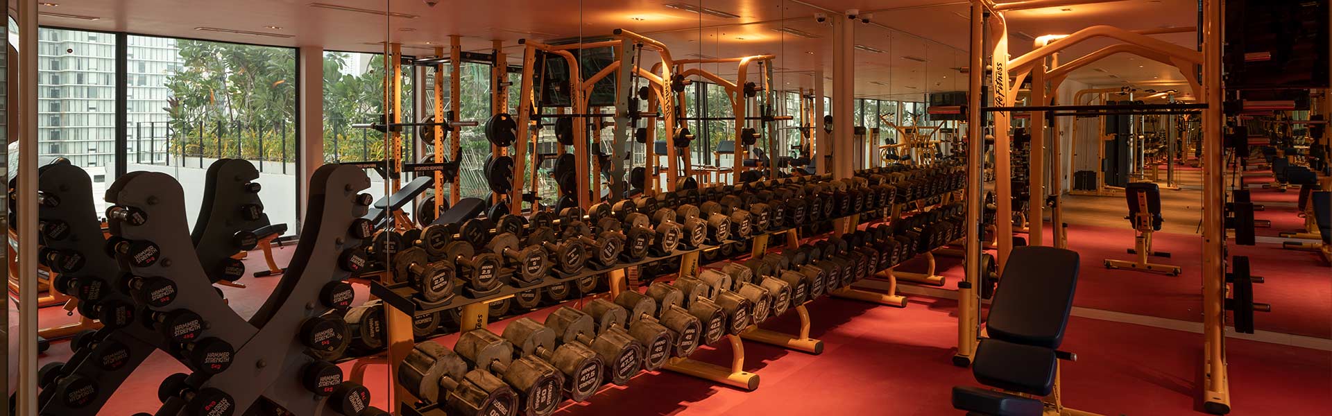 Fitness Center in Granbell Hotel