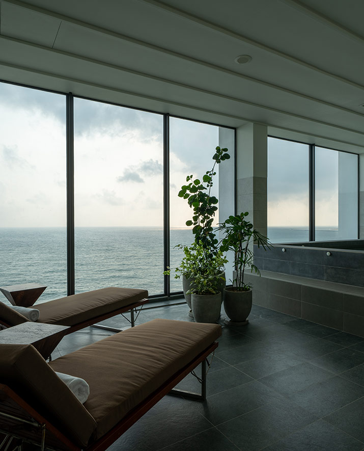 Sauna and Jacuzzi