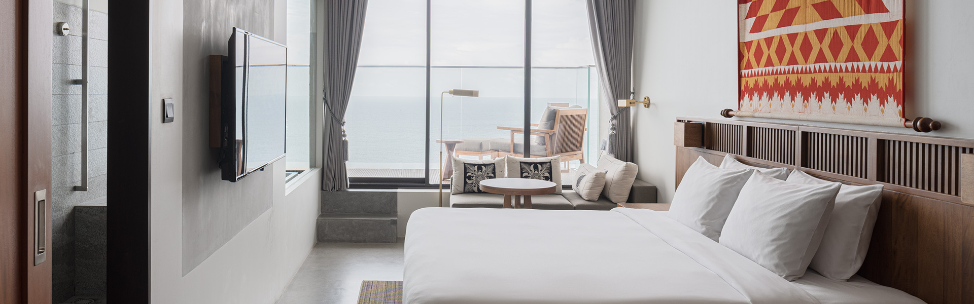 Deluxe Room + Sea View With Bath And Terrace